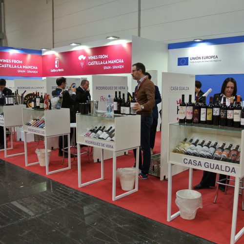 Montaje Stand Feria Internacional 2019 Prowein por Colorkreis_IPEX-01